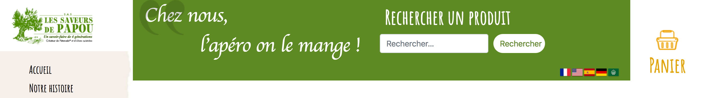 Les saveurs de papou